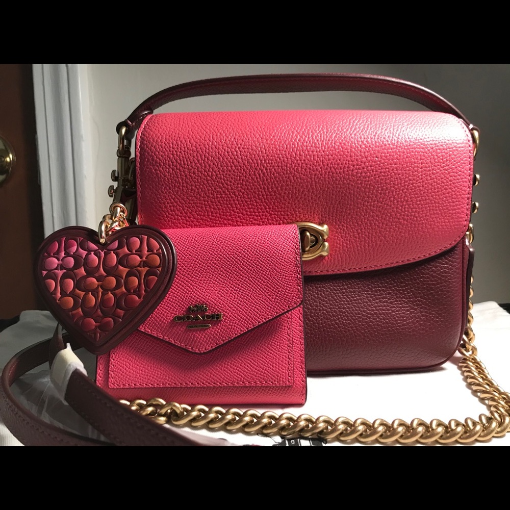 COACH Cassie 19 and small wallet